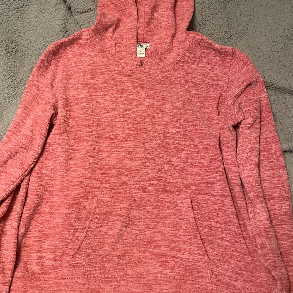 Men's Red Hoodie Sweater